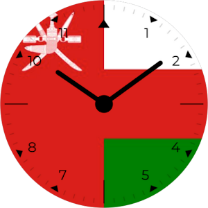 Oman Analog Watch Face Screenshot 0