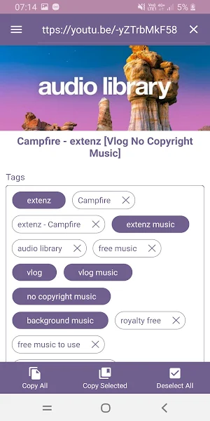 Tags for Videos Screenshot 1