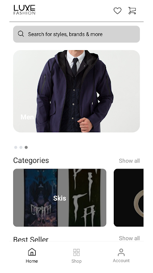 LuxeFashion Screenshot 0
