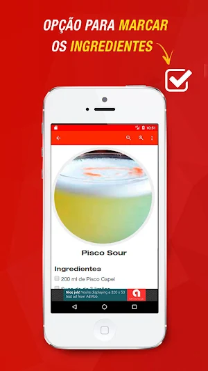 Receitas de Coquetéis Screenshot 1