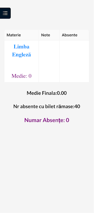 Catalog Electronic Scolar Screenshot 1