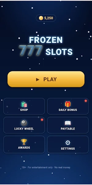 Frozen 777 Slots Screenshot 1