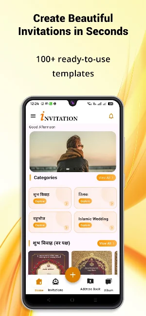 Invitation-Maker & RSVP App Screenshot 0