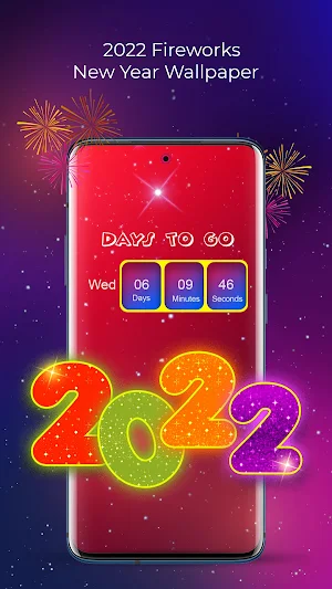 Fireworks New Year Wallpaper Screenshot 0