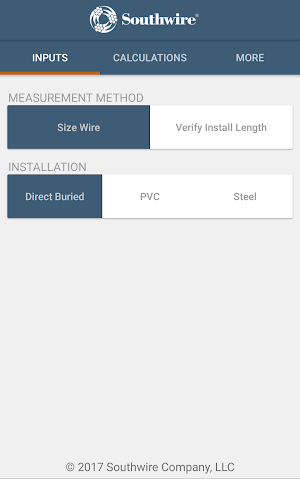 Southwire® Pump Cable Calc Screenshot 0