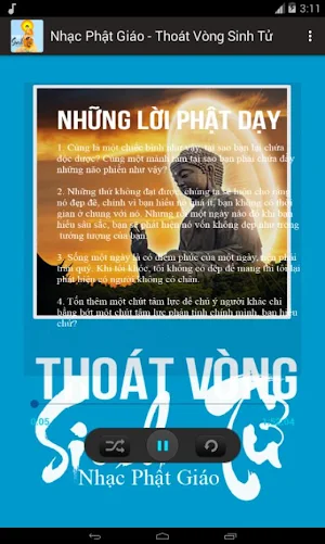 Nhạc Phật Giáo - Thoát Vòng Sinh Tử Screenshot 2