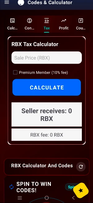 RBX Calculator Robox Counter Screenshot 3