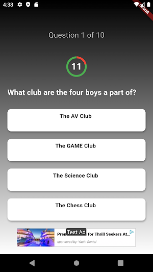 Stranger Things Trivia Quiz Screenshot 1