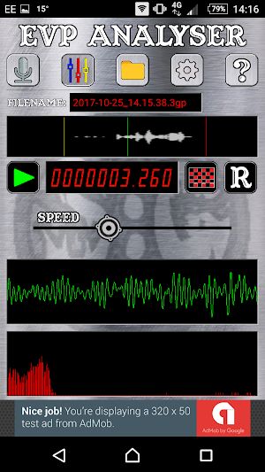 EVP Recorder - Spotted: Ghosts Screenshot 3