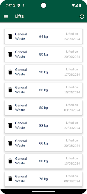 Advanced Waste Customer App Screenshot 2