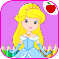 Fairytale Princess Coloring Book for Girls