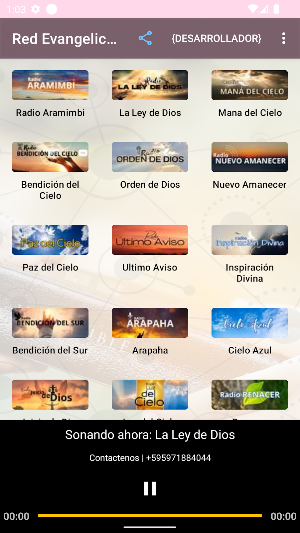 Red Evangélico del Paraguay Screenshot 1