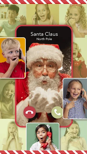 Call santa – Fake message Screenshot 1