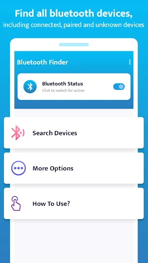 Bluetooth Finder - Scan and Pa Screenshot 1
