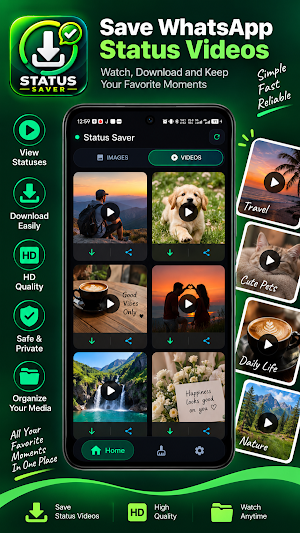 Status Saver – Save & Cleaner Screenshot 1
