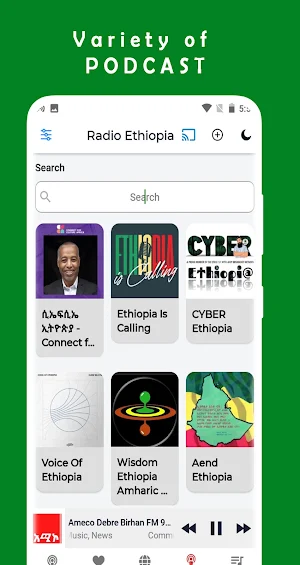 Ethiopia Radio Fm: Live-Music Screenshot 3