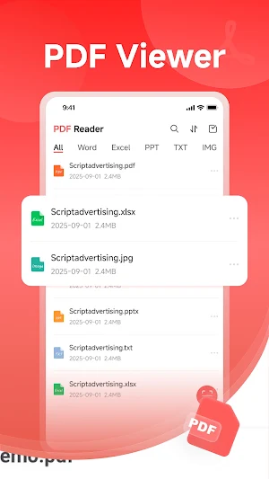 PDF Reader - Document Viewer Screenshot 0