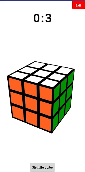 Rubik's cube solver Screenshot 1