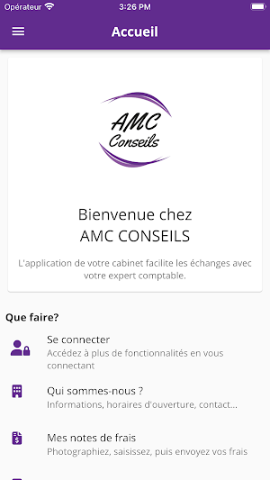 AMC CONSEILS Expert-comptable Screenshot 0