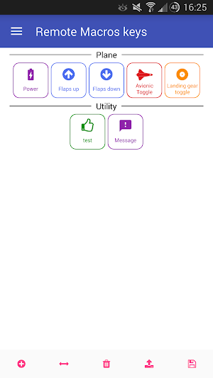 Remote Macro Keys Screenshot 0
