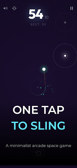 STARFLING: One-Tap Space Game Screenshot 0