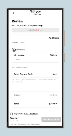 Rejuve Mobile Screenshot 3