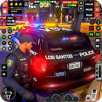 US Police Simulator Cop Car