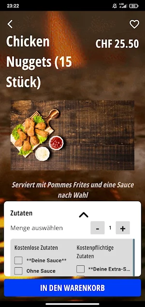 Subito Restaurant in Mellingen Screenshot 2