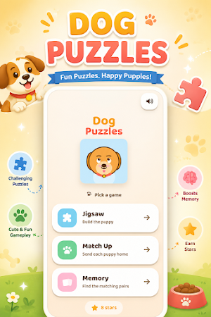 Dog Puzzle Games Screenshot 0
