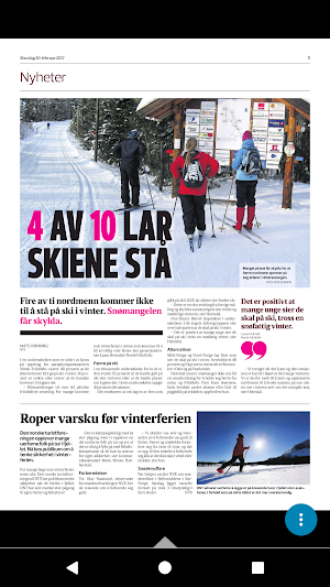 Porsgrunns Dagblad eAvis Screenshot 1
