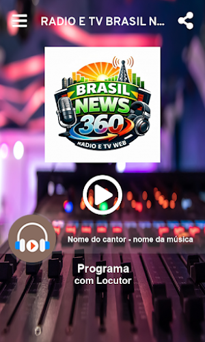 Radio e Tv Brasil News 360 Screenshot 0