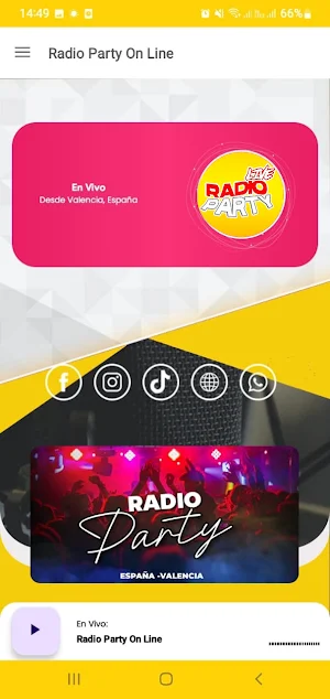Radio Party On Line Screenshot 2