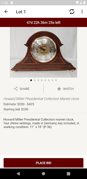 Alaska Auction Screenshot 3