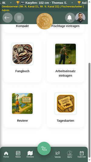Sportfischereiverein Baden Screenshot 2