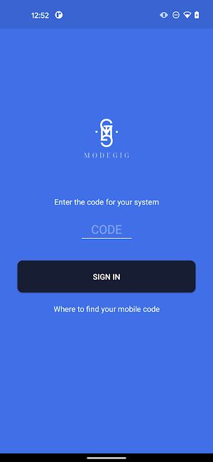 Modegig Screenshot 0