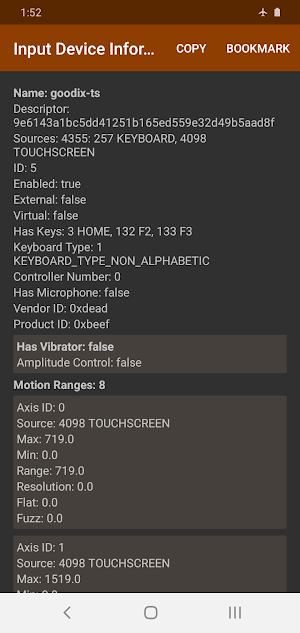 Input Device Sleuthhound Screenshot 0