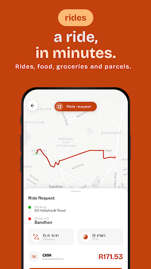 vya: rides and deliveries Screenshot 2
