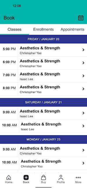 BeneFITNESS NYC Screenshot 1
