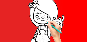 Boca Toca Life Coloring Screenshot 3