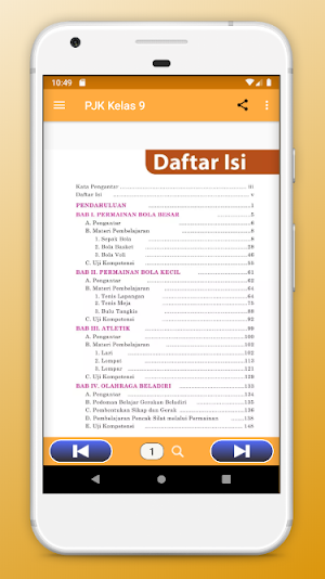 Buku Siswa Pjok kelas 9 kurikulum 2013 Screenshot 1
