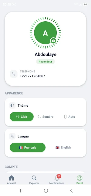 Revendeurs Screenshot 3