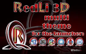 RedLi 3D multi theme Screenshot 0