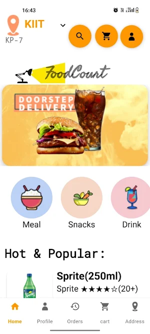FoodCourt Food & Beverage Screenshot 1