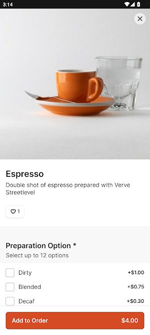 Tortoni Caffe Screenshot 2