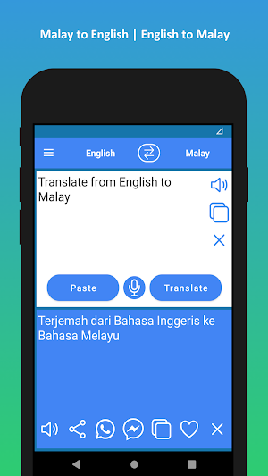 Malay to English Translator Screenshot 2