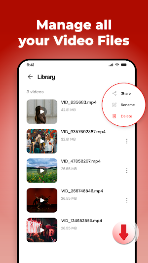Vidmaze - Video Player Manager Screenshot 2