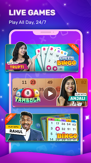 GamePe - Live Tambola & Ludo Screenshot 1