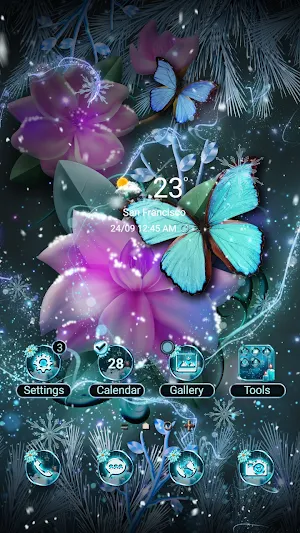 Dark Mood And Winter-Wallpaper Screenshot 0