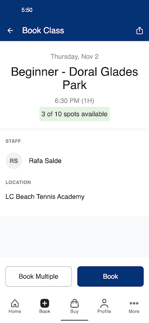 LC Beach Tennis Academy Screenshot 2