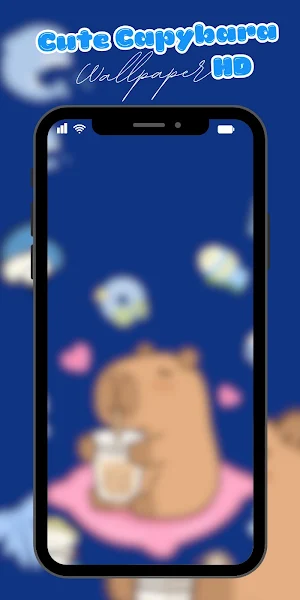Cute Capybara Wallpaper HD Screenshot 0
